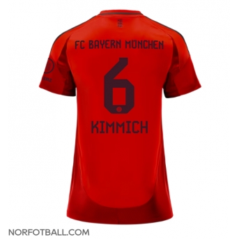 Billige Fotballdrakt Bayern Munich Joshua Kimmich #6 Replika Hjemmedrakt Dame 2024-25 Kortermet